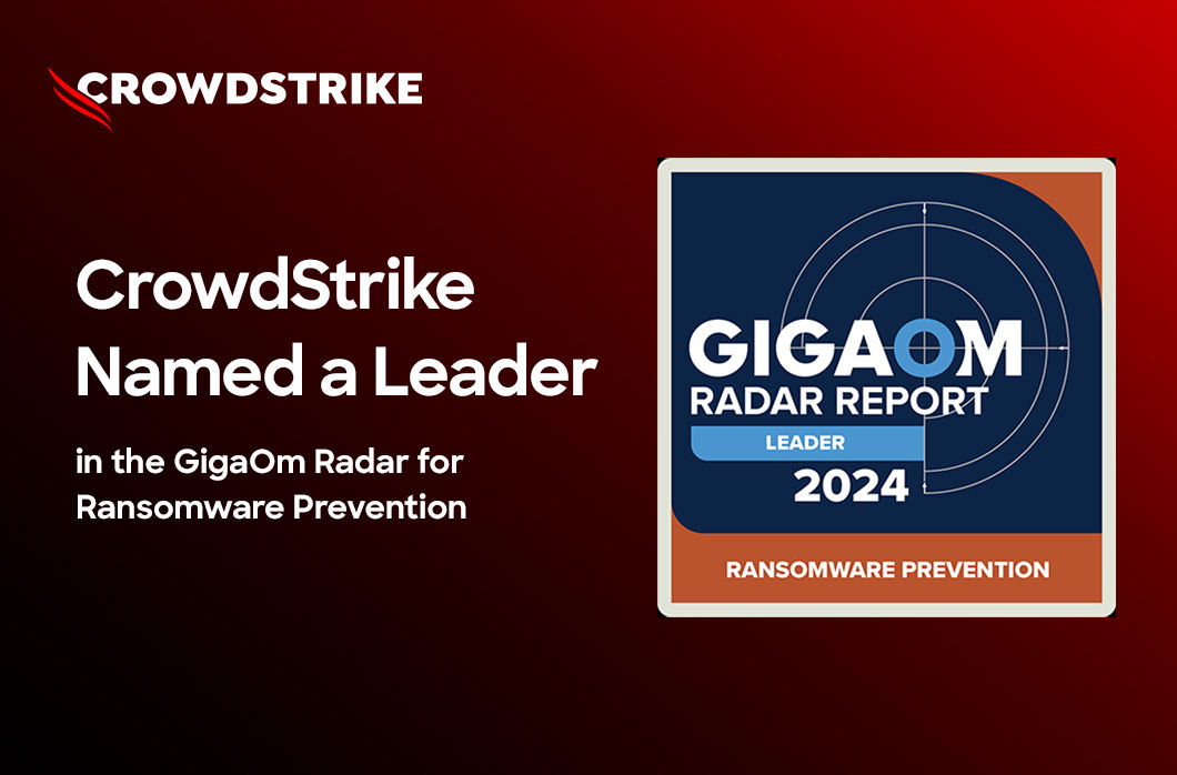 CrowdStrike Named a Leader in GigaOm Radar for Ransomware Prevention