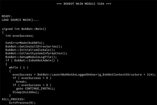 Digging into BokBot’s Core Module