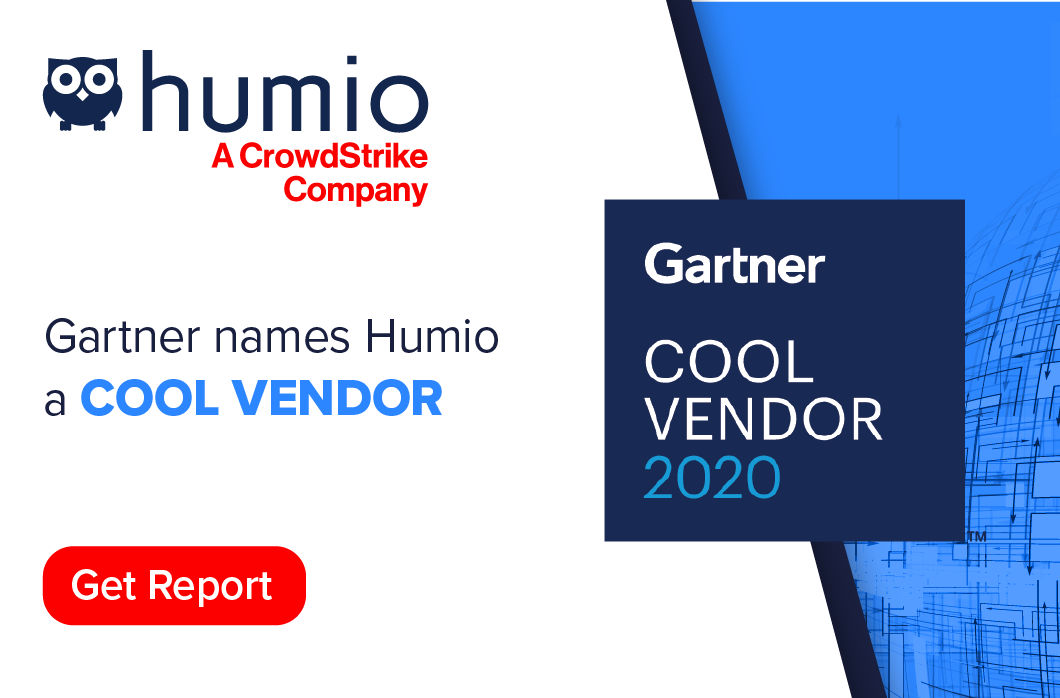 Humio Named a 2020 Gartner Cool Vendor