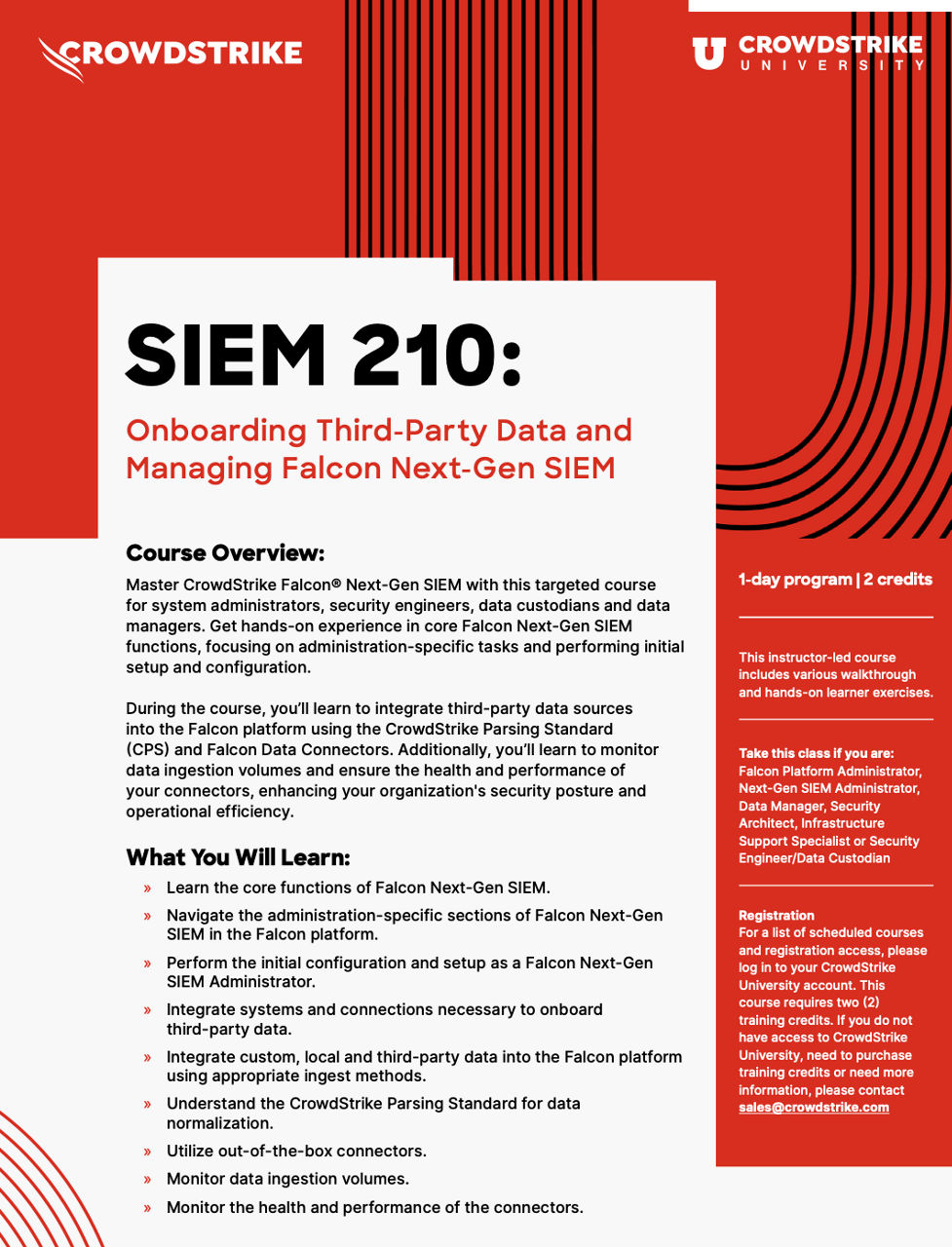 CSU SIEM 210